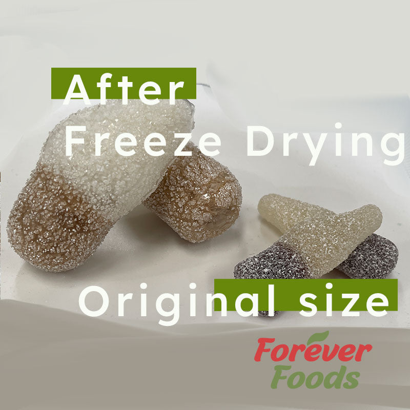 Freeze Dried Cola Bottles