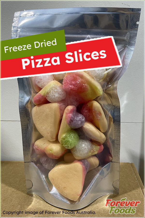 Box of 25 - Freeze Dried Pizza Slices (50g X 25 Pouches)