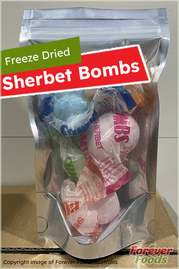 Freeze Dried Sherbet Bombs