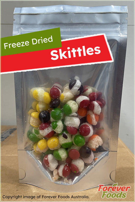 Box of 50 - Freeze Dried Skittles (50g X 50 Pouches)