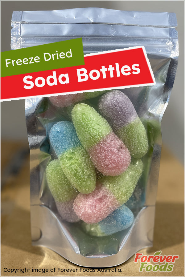 Freeze Dried Soda Bottles