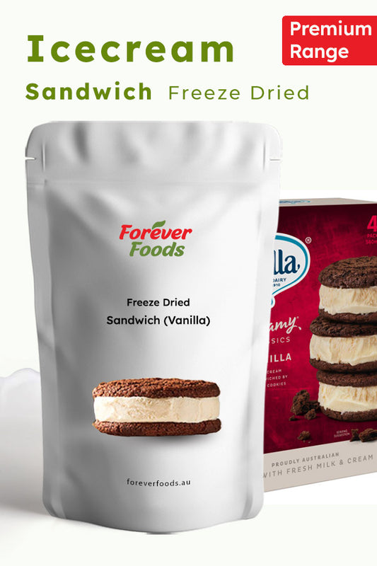 Freeze Dried Icecream - Sandwich - Bulla - Vanilla