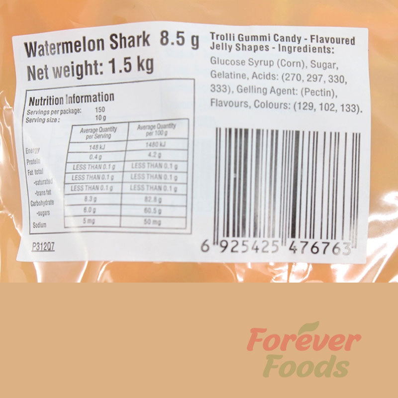 Box of 25 - Freeze Dried Sharks (50g X 25 Pouches)