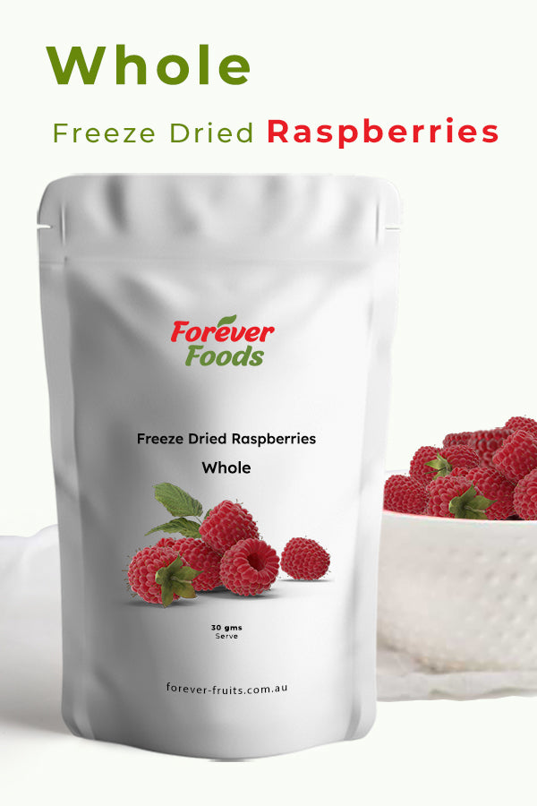 Freeze Dried Raspberries - Whole