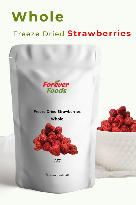 Freeze Dried Strawberries - Whole